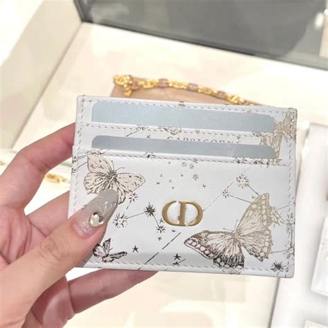 christian dior card holder wallet|Christian Dior wallet price list.